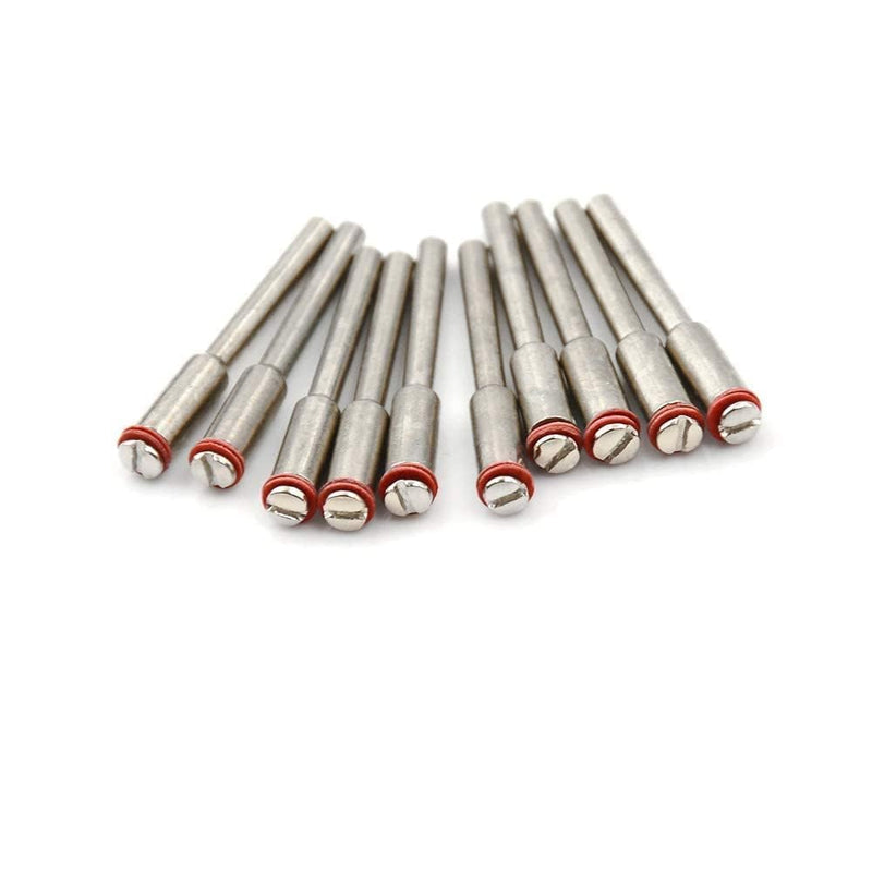 [Australia - AusPower] - 10pcs 2.35mm/3mm Shank Mandrel Spindle Shaft Wheel for Dremel Cutting Disc Holder Rotary Tool 
