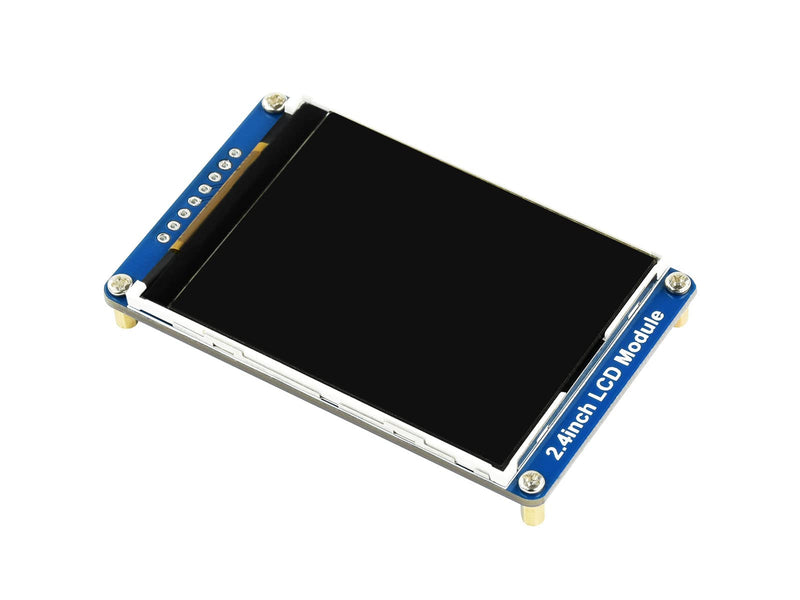 Waveshare 2.4 inch LCD TFT Display Module Support 65K RGB Colors, 240 x 320 Resolution, with SPI Interface, Embedded ILI9341 Driver, Using SPI Bus