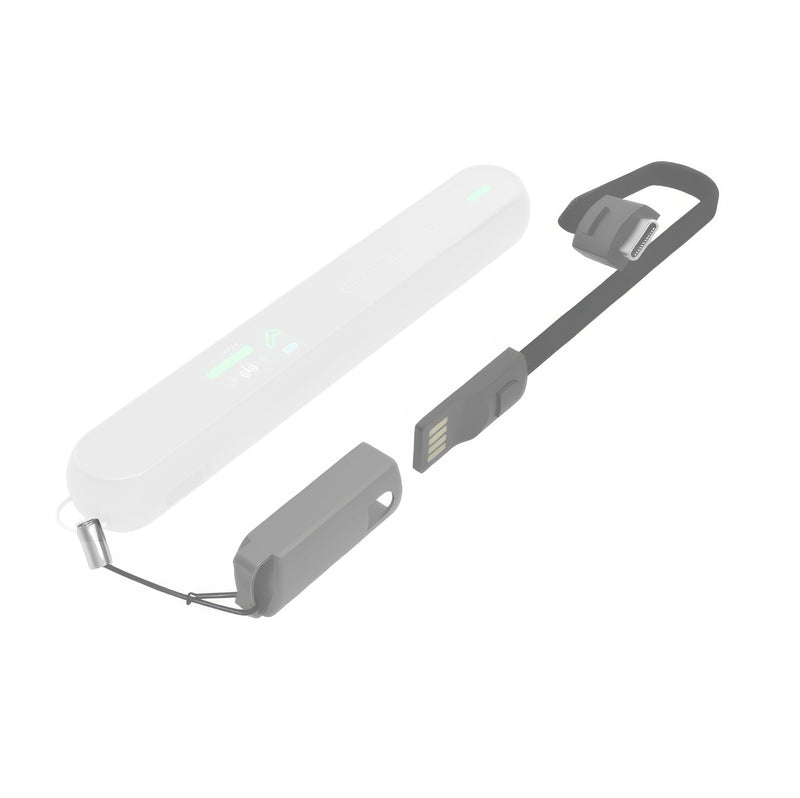 [Australia - AusPower] - EMF Detector Rechargeable Radio Frequency Electromagnetic Field Radiation Meter 4-in-1 Handheld Digital Cell Phone 5g Detector with Dosimeter Mobile and WiFi Signal Strength Meter (Black Charging) Black Charging 