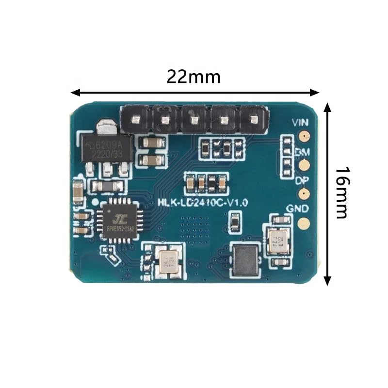 2pcs LD2410C 24GHz FMCW HVAC-LD2410C Wave Radar Induction Module