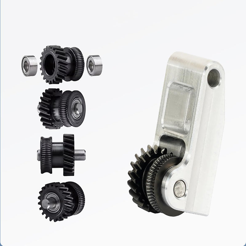[Australia - AusPower] - Upgrade Nano Coating Gear Extruder with Aluminum Handle Assembly Drive Gear Extruder for Bambu lab X1 Carbon P1P/P1S 3D Printer 