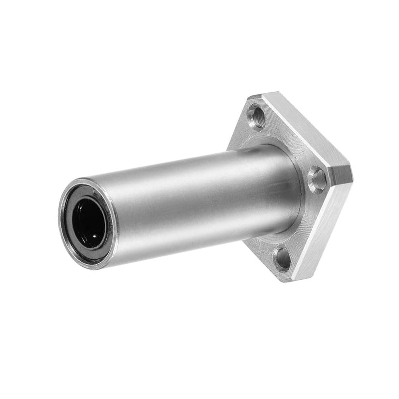 [Australia - AusPower] - uxcell LMK8UU Extra Long Square Flange Linear Ball Bearings, 8mm Bore Dia, 15mm OD, 45mm Length(Pack of 2) 