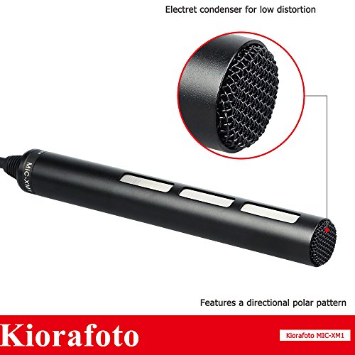 Kiorafoto Camera Camcorder Microphone Replaces Sony Microphone ECM-XM1