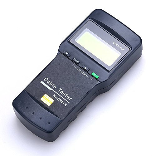 [Australia - AusPower] - NF8108-M Digital Network Cable Length Tester Network Cable Tester 8 Meter Length Remote Units Cat5E/ 6E UTP STP CAT5 RJ45 