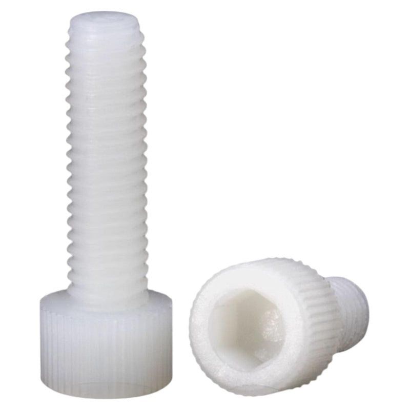 [Australia - AusPower] - Nylon PA66 M3 M4 M5 Plastic White Metric Hex Socket Head Cap Screws Set Assortment Hardware Kit Pack of 470PCS in Plastic Storage Box (Electronics Repair DIY) M3-M5 