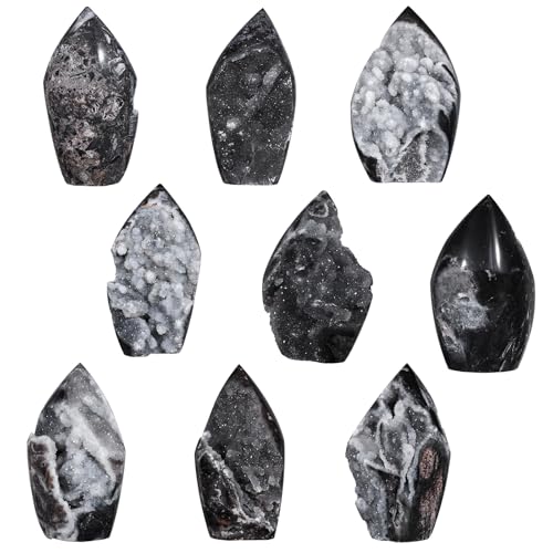 Natural Sphalerite Crystal Geode Decor Healing Crystal Cluster Natural Color 0.44-0.66lb(201g-300g)