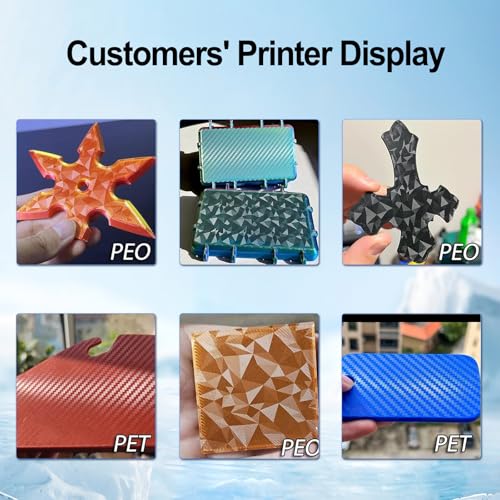 235 x 235 mm PEO+PET Build Plate for Adventurer AD5X/5M/5M Pro PET+PEO
