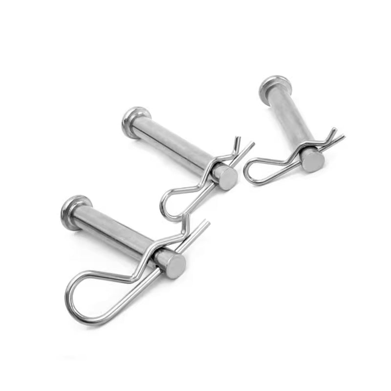 [Australia - AusPower] - 200pcs Cotter Pin Hairpin R Clips Assortment Kit, 304 Stainless Steel 13 Sizes Cotter Pins Set for Hitch Pin Lock Systems, Trucks, and Engine Repair - Includes Hair Pin Clips 