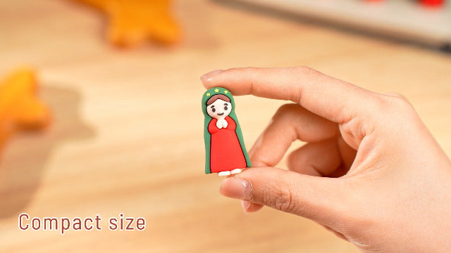 Amyhill 60 Pcs Mini Saint Statues Bulk Catholic Religious Figurines Colorful