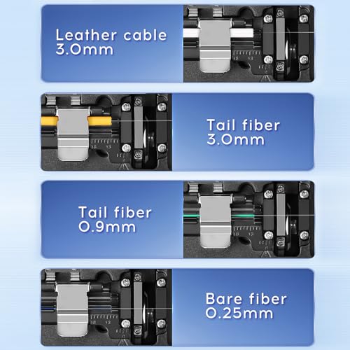 BAOSHLA X5 optical fiber cleaver, high-precision wire stripping and fiber cutting tool