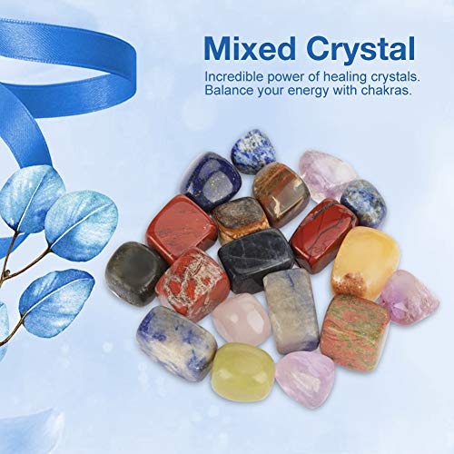 Mini Point Quartz Crystal Stone 100g Mixed Color Rock Chips Healing Assorted Stones