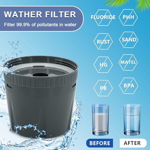 AWO replacement water filter cartridge for Epic Nano pitcher or dispenser