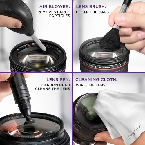 Altura Photo Camera Lens Cleaning Kit, Lens Cleaner for DSLR & Mirrorless w/ 2 oz. Altura Photo Cleaning Solution