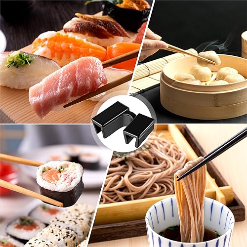 Tioncy reusable chopstick helpers for kids, set of 200 training holders, designed to assist with chopstick learning and practice.