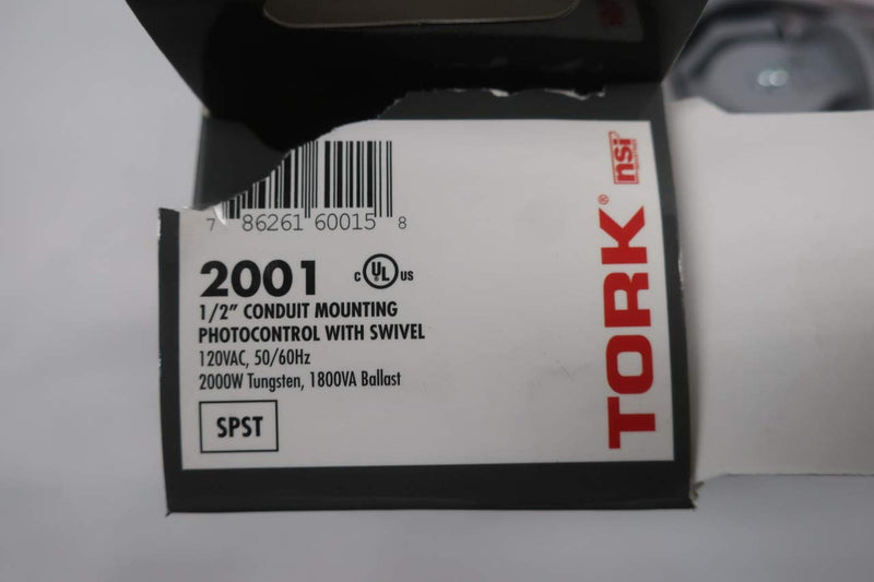 [Australia - AusPower] - TORK 2001 PHOTOCONTROL W/Swivel 120V-AC D668902 