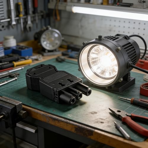 Powice For GST18 Power Distribution System Output Distribution 2 Pack Compatible with GST18 Through Connectors Suitable for LED Lighting, Strip Lights and Multi-Channel Power Distribution a