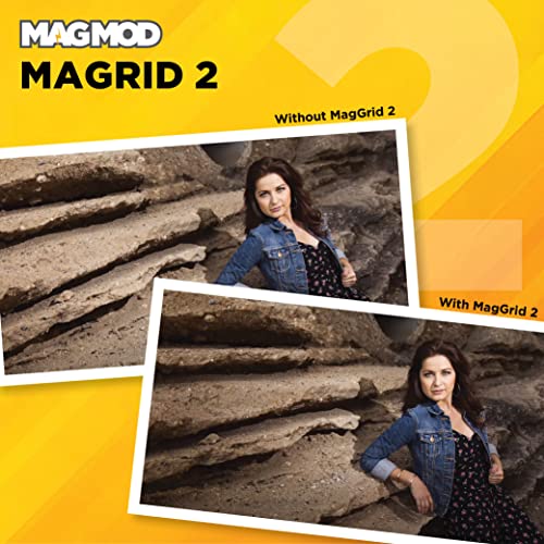 MagMod MagGrid 2 Light Modifier, Photography Lighting Flash Modifier