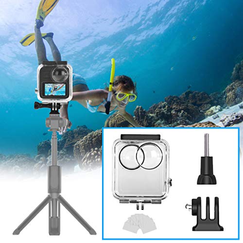 Waterproof Housing Case for GoPro Max, 45M/ 148FT Underwater Protective Diving Case Shell with Quick Release Mount Accessories for Go Pro Max Action Camere (Gopro Max housing) Gopro Max housing