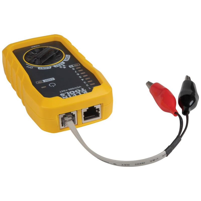 [Australia - AusPower] - Klein Tools VDV500-705 Wire Tracer Tone Generator and Probe Kit for Ethernet, Internet, Telephone, Speaker, Coax, Video, and Data Cables RJ45, RJ11, RJ12 DEVICE Tone & Probe Test and Trace Kit 