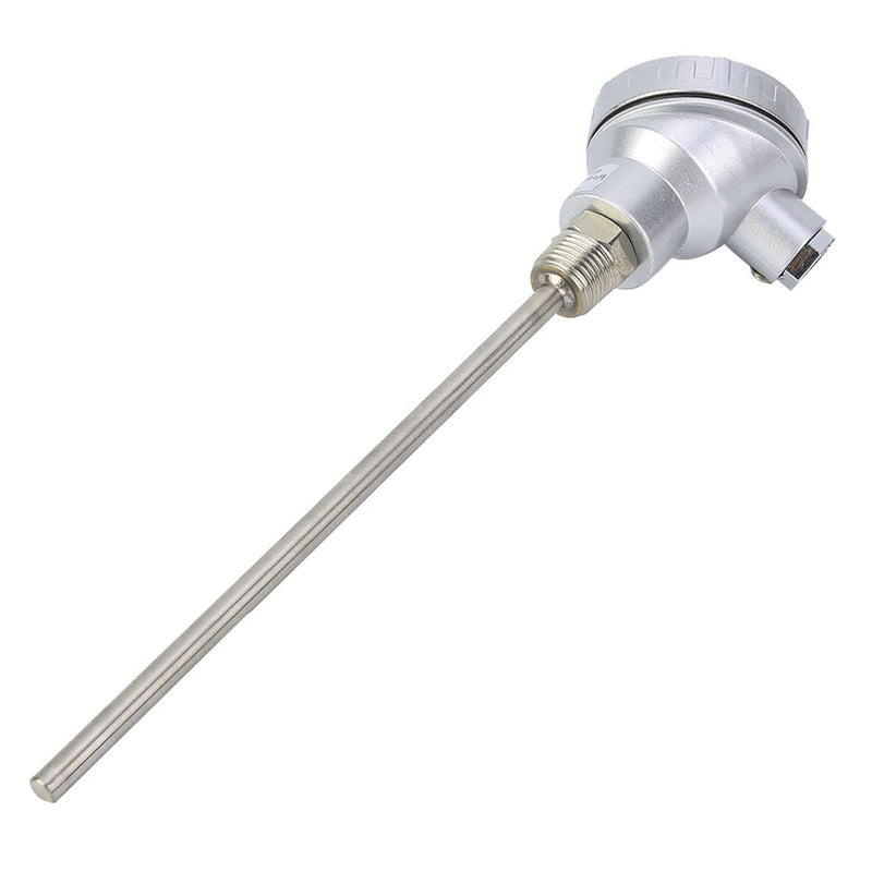 [Australia - AusPower] - Temperature Sensor Head, PT100 Temperature Sensor Probe 1/2" NPT Thread Thermocouple Terminal Head (PT 200mm) 