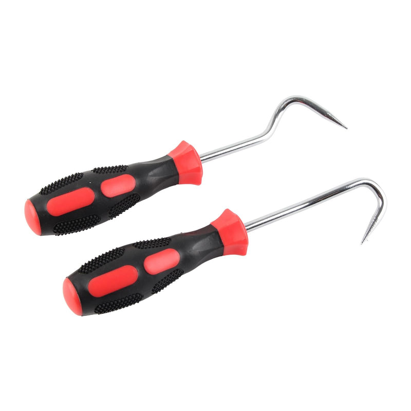 Pick and Hook Set, Coolant Hose Puller Tool, Radiator Hose Puller Tool, 2-Piece Hose Puller Hook Vehicle Maintenance Tool for Transmission Line of Radiator Heater
