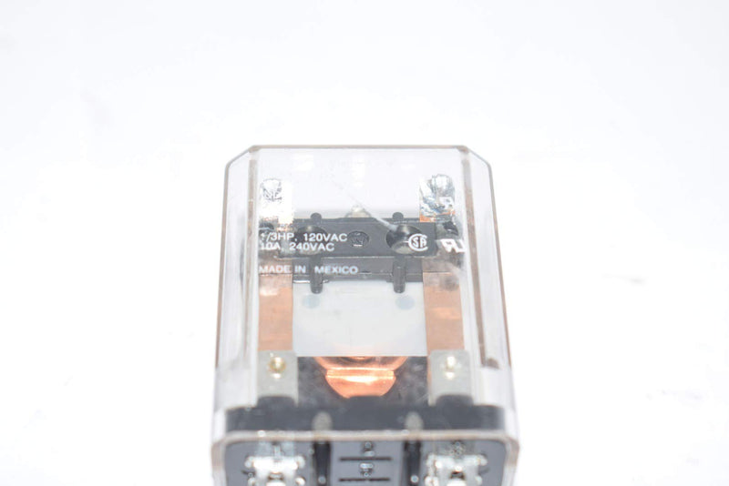 TE CONNECTIVITY/POTTER & BRUMFIELD KUP-11A55-120 Power Relay, DPDT, 120VAC, 10A, Bracket