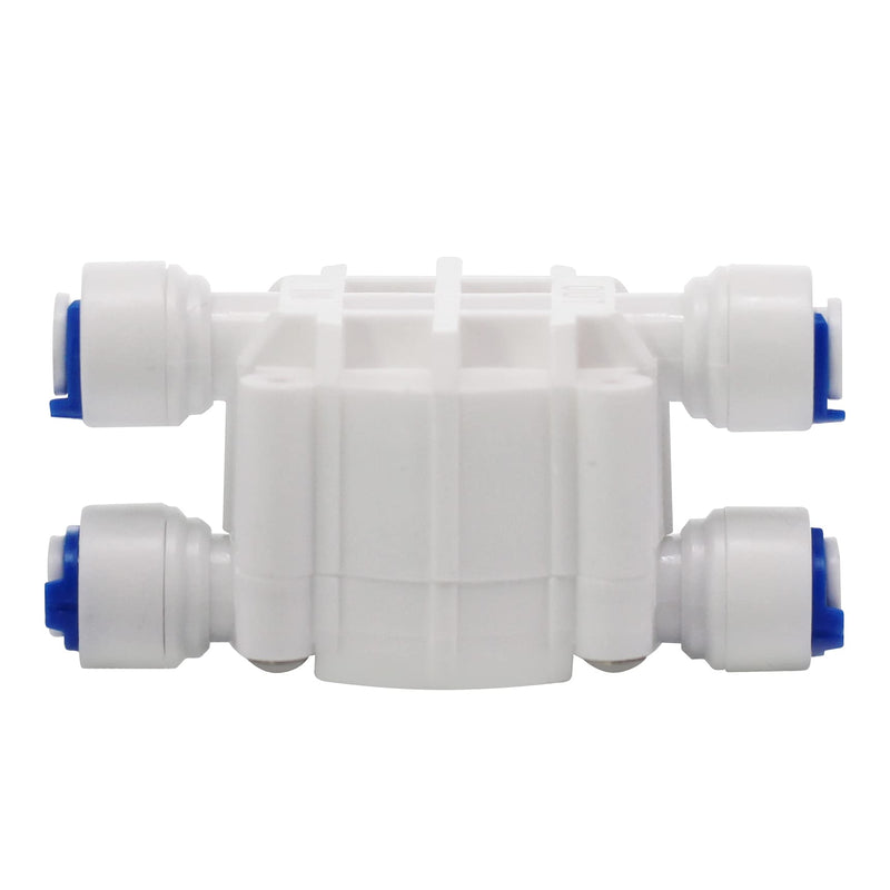 [Australia - AusPower] - DIGITEN 1/4" Automatic Shut-Off Valve with Quick-Connect Fittings For RO Reverse Osmosis 