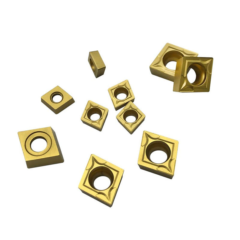 [Australia - AusPower] - 10pcs CCMT21.51 CCMT060204 and CCMT32.51 CCMT09T304 Carbide Inserts Mutilayer Coated Indexable Turning Inserts Replacement Inserts for Lathe Turning Tool Holder Boring Bar 10pcs CCMT inserts 