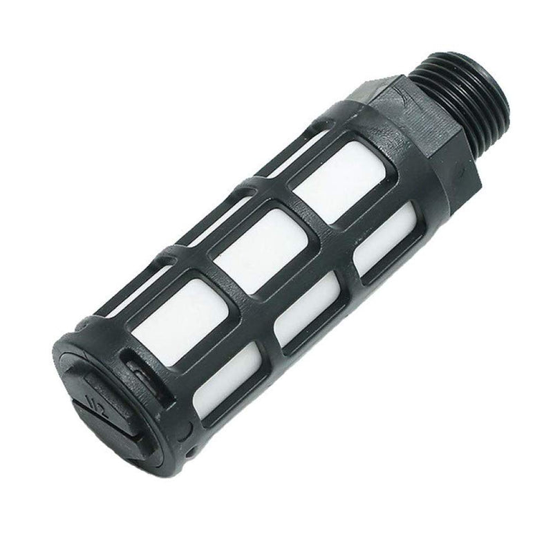 [Australia - AusPower] - Beduan Pneumatic Air Compressor Muffler Fitting 1/4" NPT Compressed Exhaust Silencer (Pack of 10) 1/4" NPT (10 pcs) 