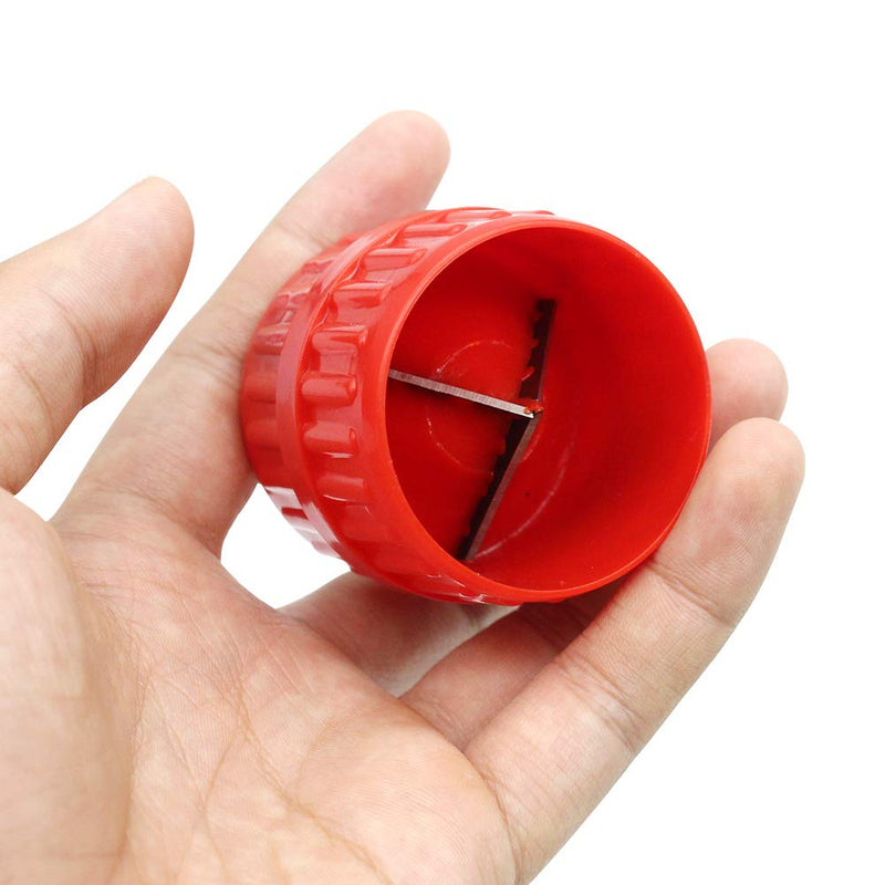 [Australia - AusPower] - PEAK-EU 2 in 1 Deburring Plastic Universal Copper Pipe Pipes for Indoor and Outdoor Use 6-38 mm (Pack of 1) 