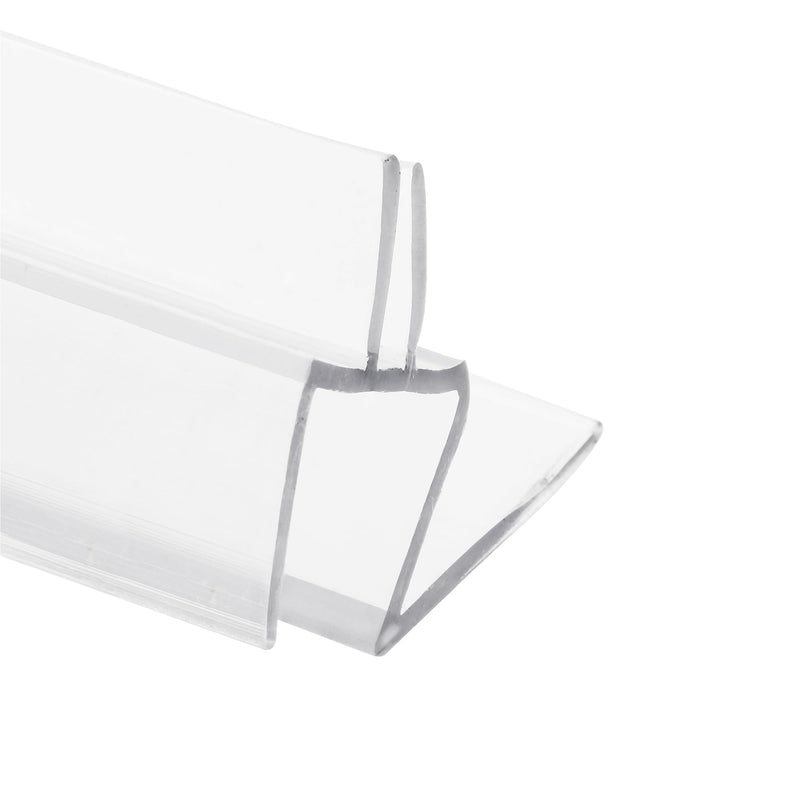 [Australia - AusPower] - Prime-Line M 6259 Frameless Shower Door Bottom Seal for 1/2 in. Thick Glass Doors, Dual Flap and 45 Degree Drip Guard, 36 in., Clear Vinyl (Single Pack) 1/2 in. 