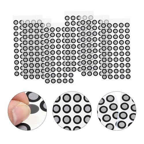 sourcing map 1000Pcs 3D Scanner Markers 6mm for 3D Scanner, 3D Tracking Dots Reference Point Markers, 3D Target, Diffuse Reflection Markers for 3D Scanner and Optical Tracking