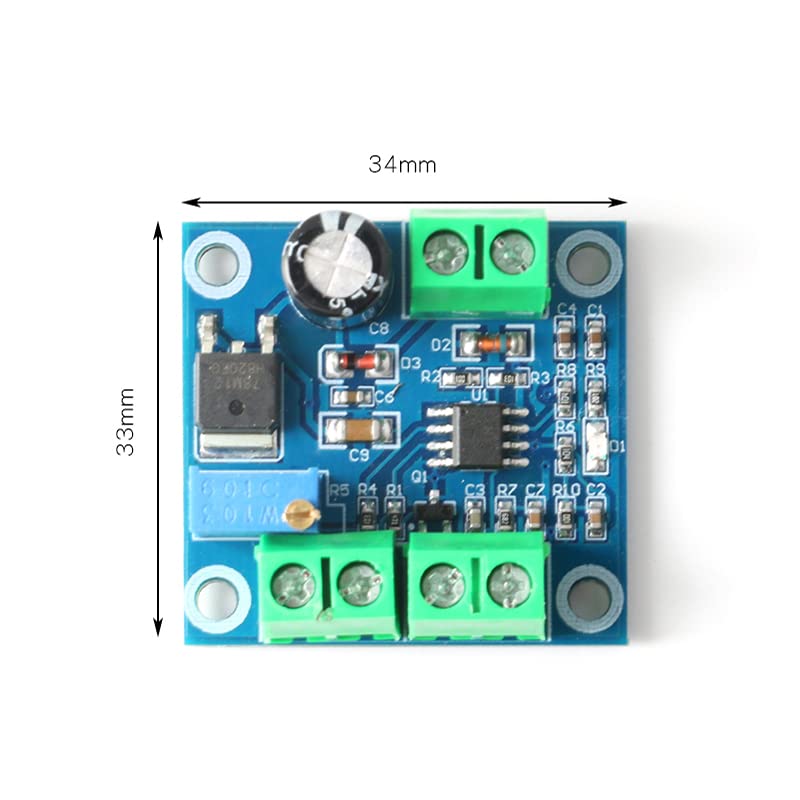 [Australia - AusPower] - 5Pcs Voltage to Frequency Module 0-10V to 0-10KHz Signal Converter Module Board Voltage to Frequency Pulse Signal Module 