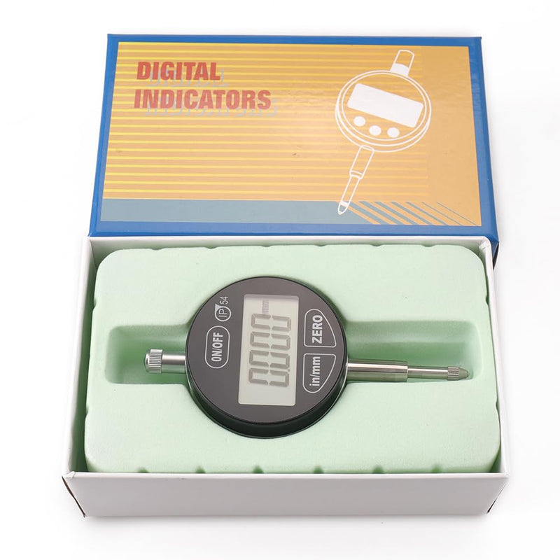[Australia - AusPower] - Digital Dial Indicator Digimatic Indicator 0.001mm/0.00005inch 0-12.7mm Test Range, IP54 Waterproof and Dust Proof 