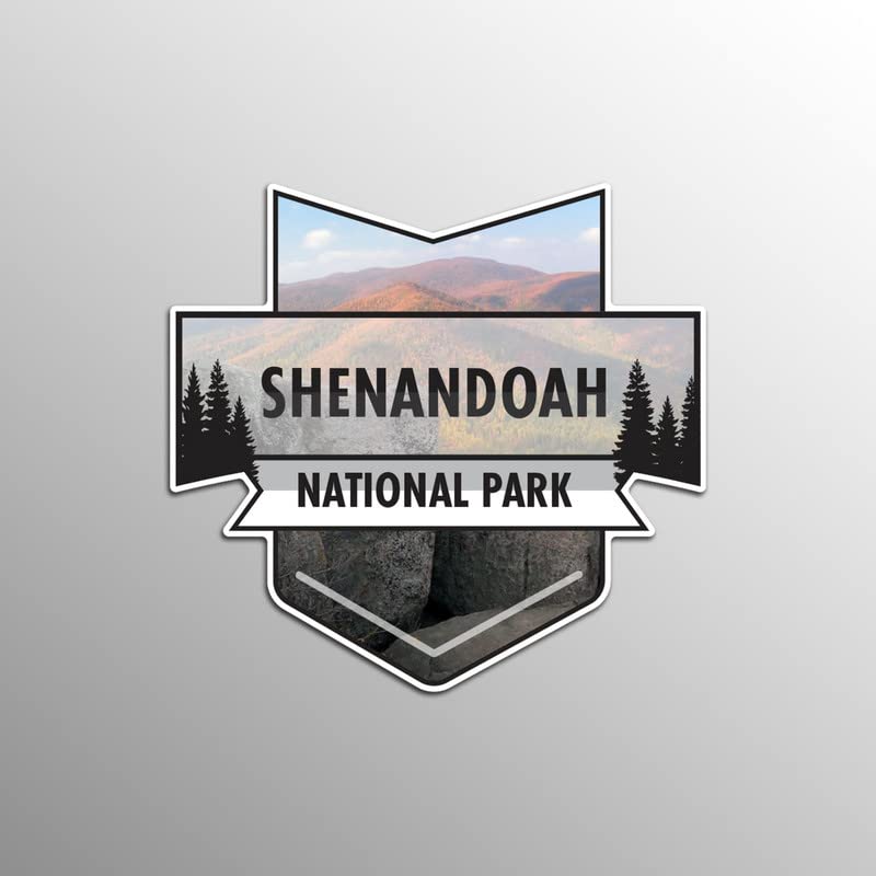 [Australia - AusPower] - Shenandoah National Park Magnet | 4.7-Inch by 4.5-Inch | 2-Pack | 30 MIL Heavy Duty Magnetic Material | MPD962 
