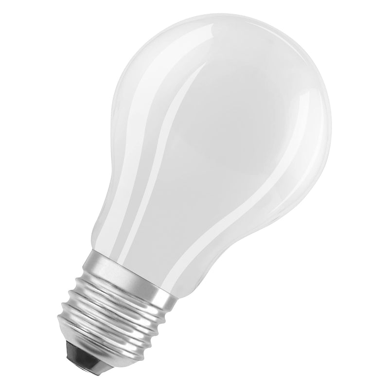 Osram Highly Efficient LED Bulbs with Energy Efficiency Class A, Value Pack of 5 Bulbs, Replaces Conventional 60 W Bulbs, Warm White (2700 K), E27, Matte Glass Matt 5-Pack 60W Replacement Bulb