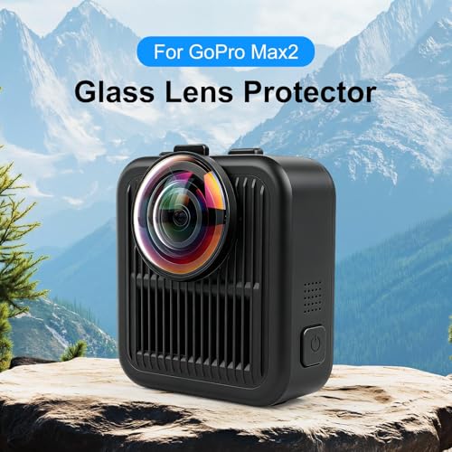 PULUZ Lens Guard for Gopro MAX2, Optical HD Lens Protector Cover for Go Pro MAX 2, Scratch-Resistant Camera Lens Accessorie