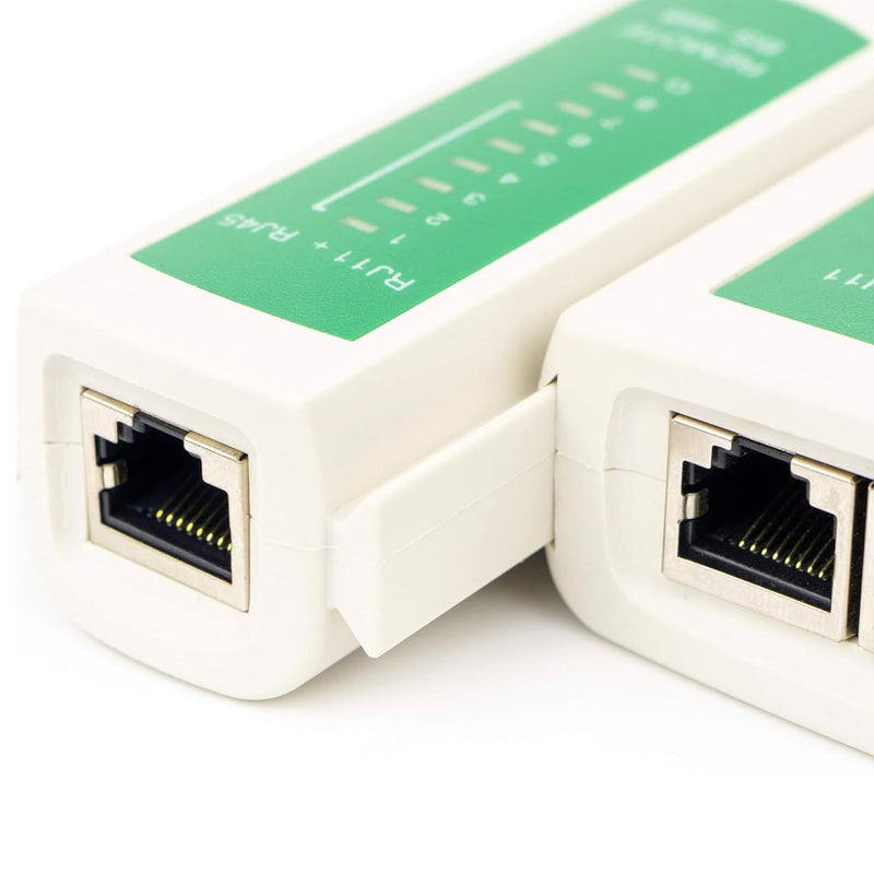 [Australia - AusPower] - LAN Network Tester RJ45/RJ11/RJ12, ISDN, Cat 5/5e/6 Cable, with Case 