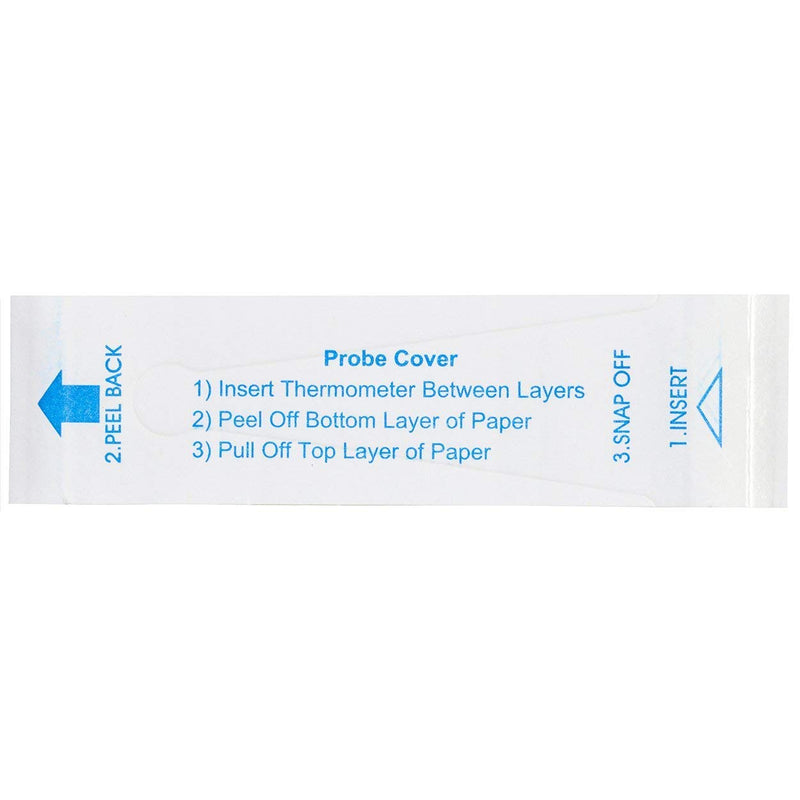 [Australia - AusPower] - Care Touch CTPC100 Disposable Universal Probe Covers, Shape (Pack of 100) 