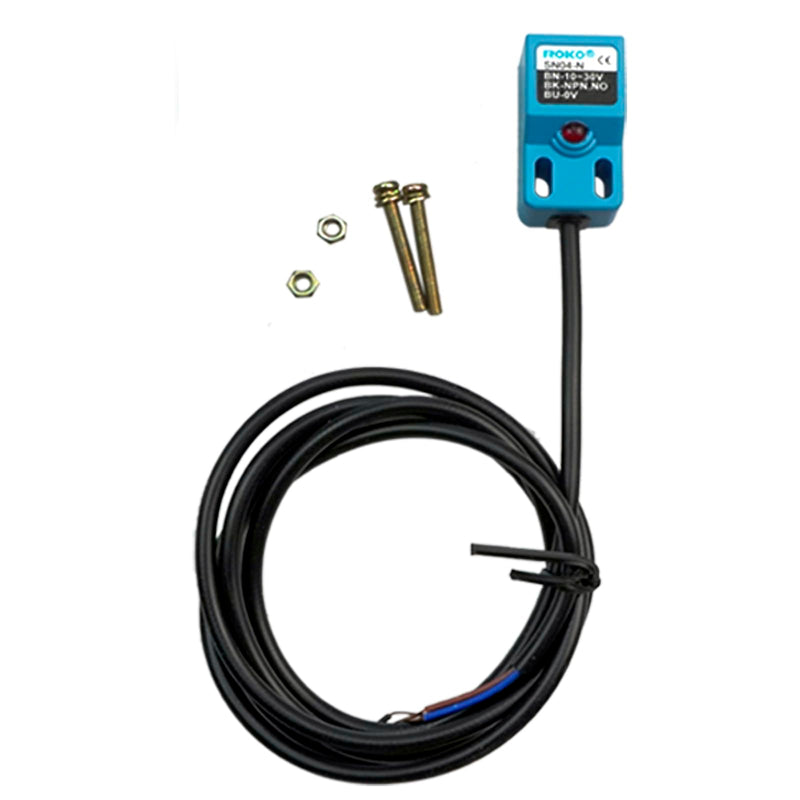 [Australia - AusPower] - DC 10-30V 300mA 3-Wire Inductive Proximity Sensor Switch SN04-N NPN Normally Open NO Detection Distance 4mm Proximity Switch (Pack of 10) 