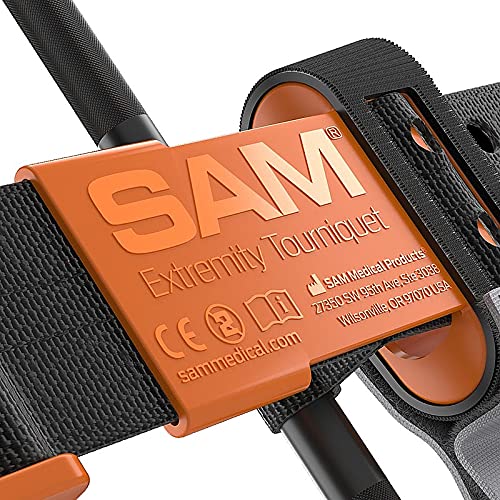 [Australia - AusPower] - SAM XT Tourniquet - Orange (Metal Windlass) 