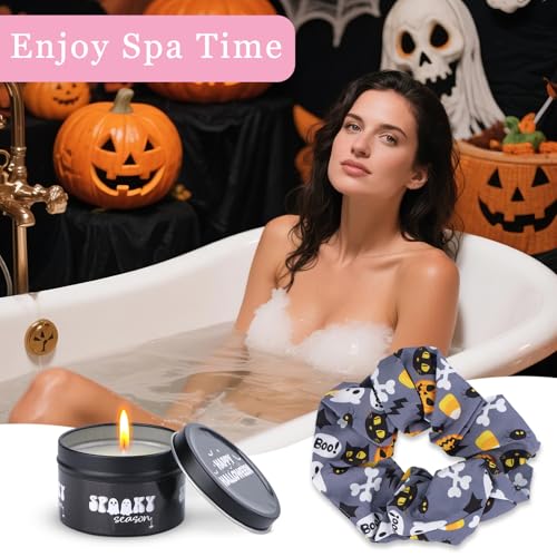 Ithmahco Boo Basket Stuffers with Goth Accessories for Women Pink