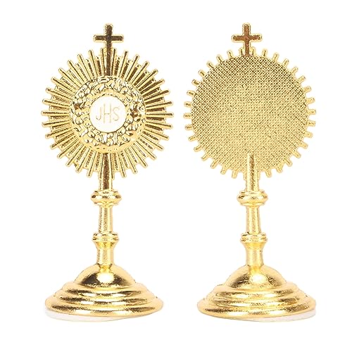 Catholic Alloy Communion Statue Table Decoration for Religious Party Office Car Ornament