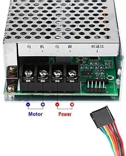 [Australia - AusPower] - PWM DC10-55V 12V 24V 36V 48V 60A PWM DC Motor Speed Controller Reversible Switch Set DC Brush Motor Tools Accessories Supplies PWM 40A 