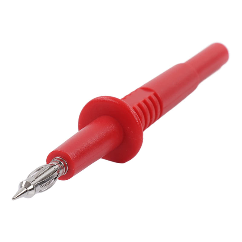 [Australia - AusPower] - Multimeter Test Leads Kit, Non Break Crocodile Clip Double Insulation Banana Plug Probe for Electronic Repair for Automotive Diagnostics,Testing and Repairs,19A 