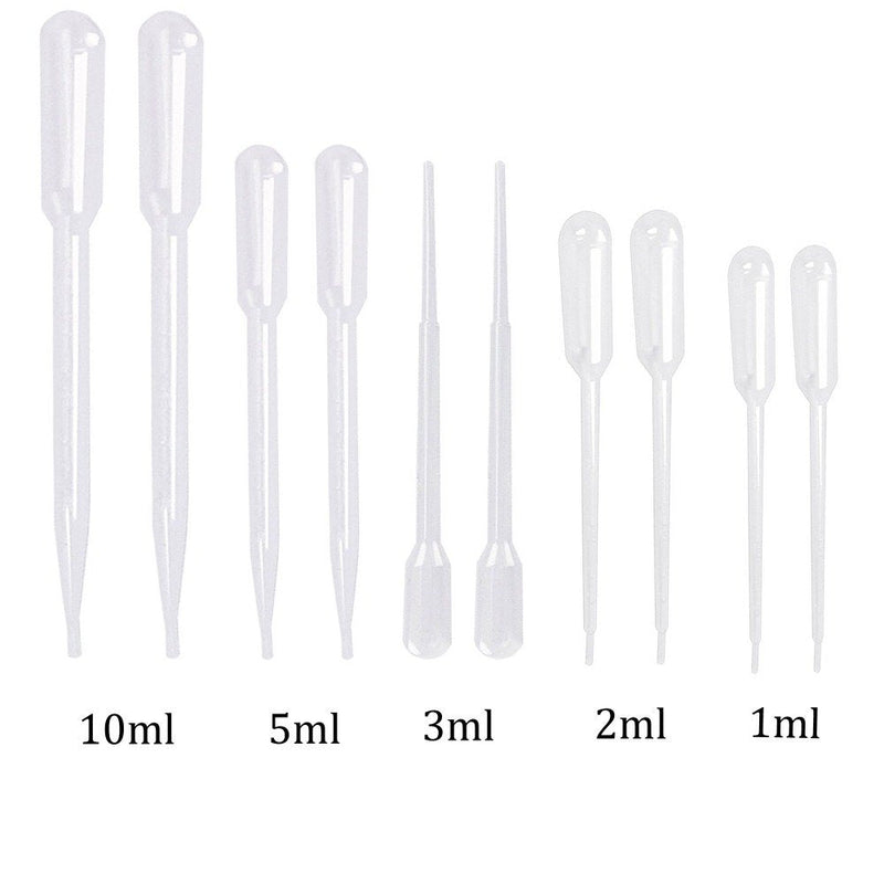 [Australia - AusPower] - Yesallwas Plastic pippets Dropper 10ml 20Pcs, Large Pipette Dropper for Lab Measuring and distributing Liquid 
