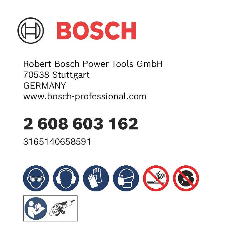 Bosch 1 x Pro Metal Longlife Cutting Disc for Large Angle Grinders and 22.23 mm Bore (for Steel, Diameter 230 mm, Professional Accessories Large Angle Grinder) Ø 230 x 3 x 22,23 mm
