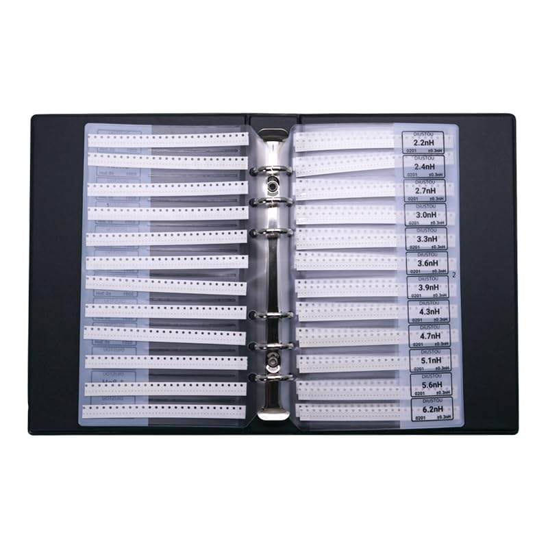 SMD Chip Inductors Collection - Passive Components Luxury Bound Engineering Accessories Component Storage Tool Gift (0201 Imperial Case Size) 0201-imperiale Gehäusegröße