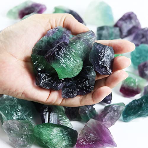 Rainbow Flourite Crystals, Crystals and Healing Stones, Wicca, Reiki(1LB) Rainbow Flourite