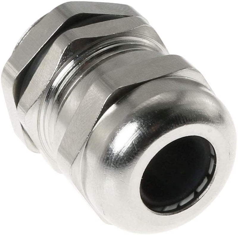[Australia - AusPower] - 5PCS PG11 5-10MM Wire Range Metal Waterproof Connector Fastener Locknut Stuffing Cable Gland 